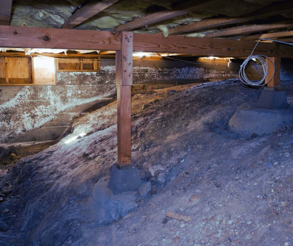 Crawl Space Clean Up