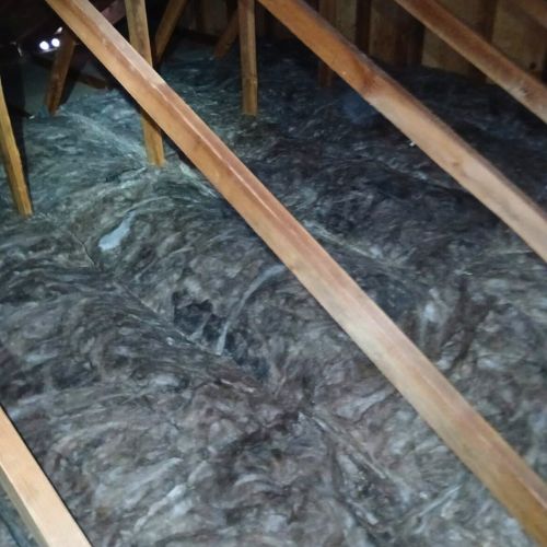Batt Insulation in Attic