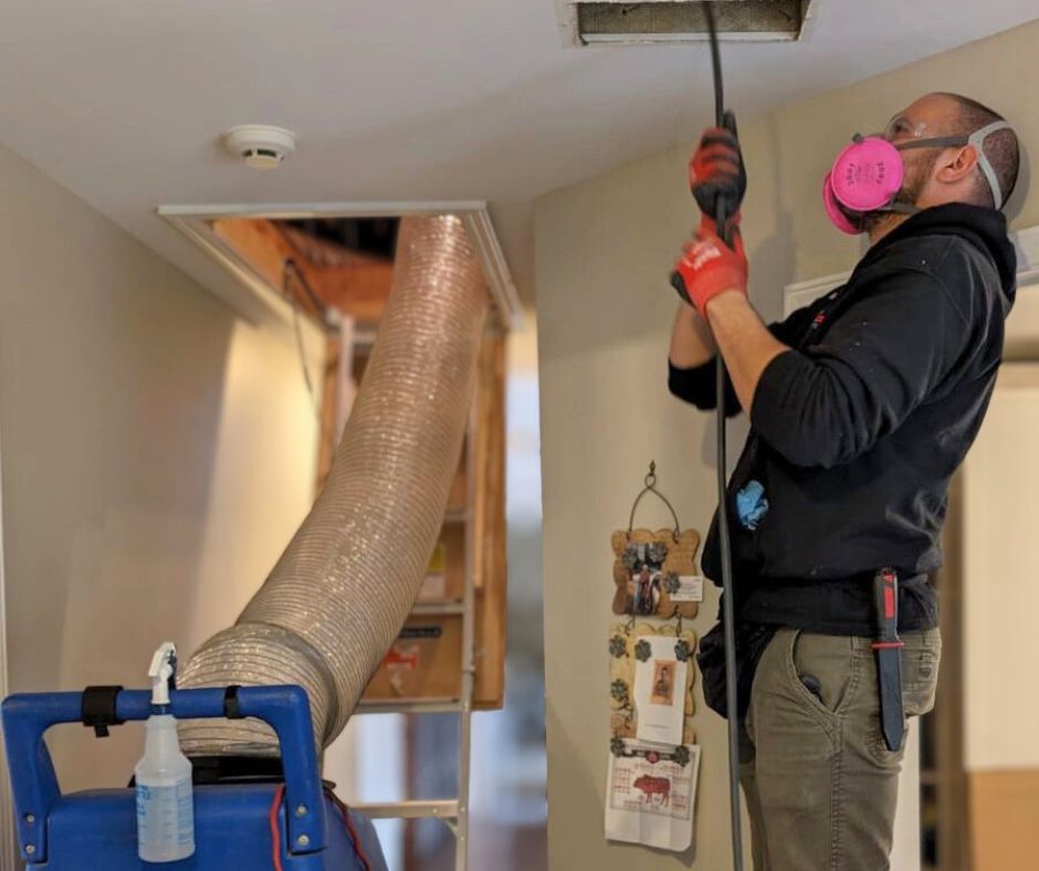 Air Duct Cleaning by miller attics