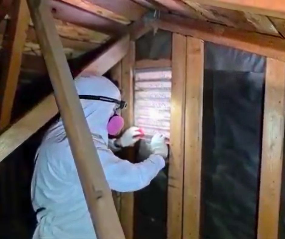 Attic Pro Sealing Gable Vent with Reflective Insulation