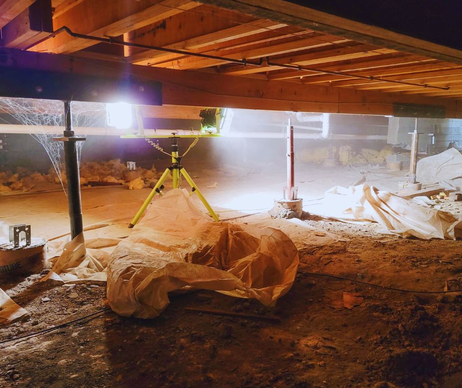 crawl space vapor barrier