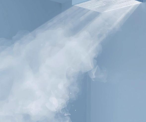 weak air flow from vent